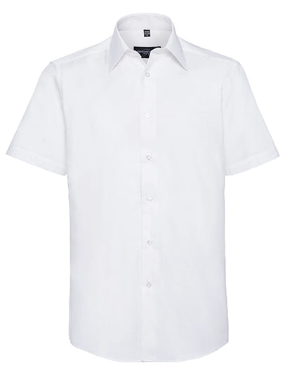 Men´s Short Sleeve Tailored Oxford Shirt (Z923)
