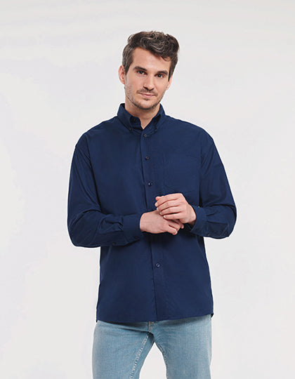 Men´s Long Sleeve Classic Oxford Shirt (Z932)