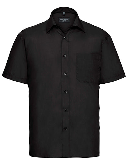 Men´s Short Sleeve Classic Polycotton Poplin Shirt (Z935)