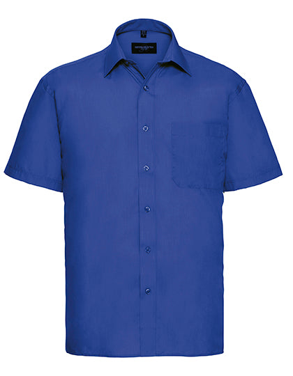 Men´s Short Sleeve Classic Polycotton Poplin Shirt (Z935)