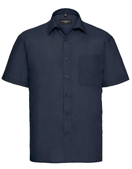Men´s Short Sleeve Classic Polycotton Poplin Shirt (Z935)