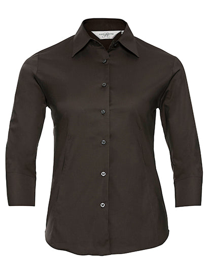 Ladies´ 3/4 Sleeve Fitted Stretch Shirt (Z946F)