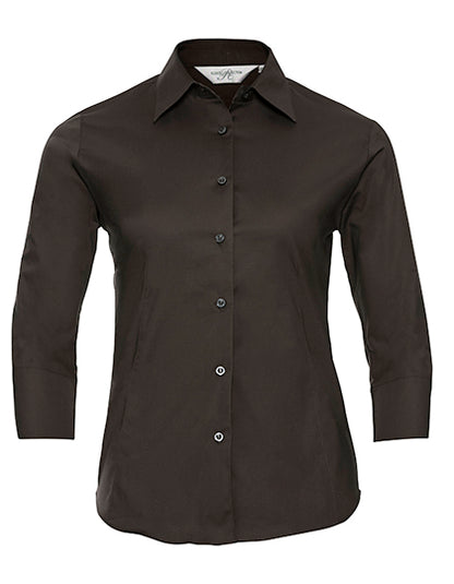 Ladies´ 3/4 Sleeve Fitted Stretch Shirt (Z946F)