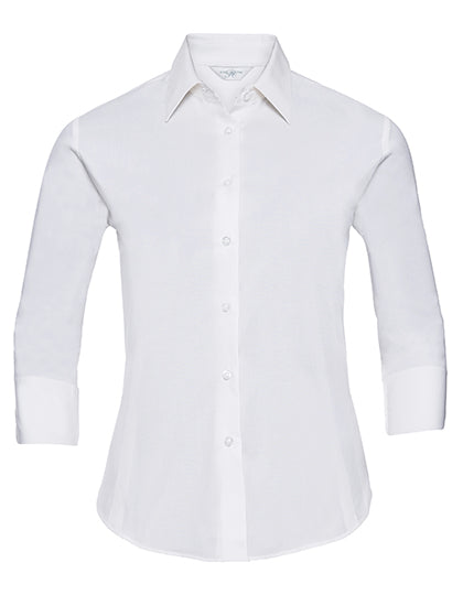 Ladies´ 3/4 Sleeve Fitted Stretch Shirt (Z946F)