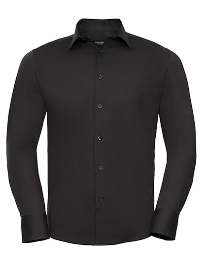 Men´s Long Sleeve Fitted Stretch Shirt (Z946)