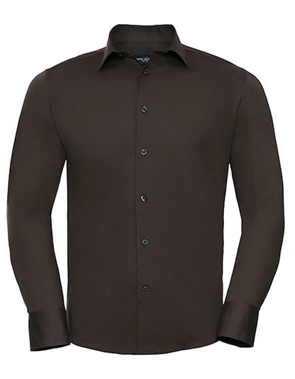 Men´s Long Sleeve Fitted Stretch Shirt (Z946)