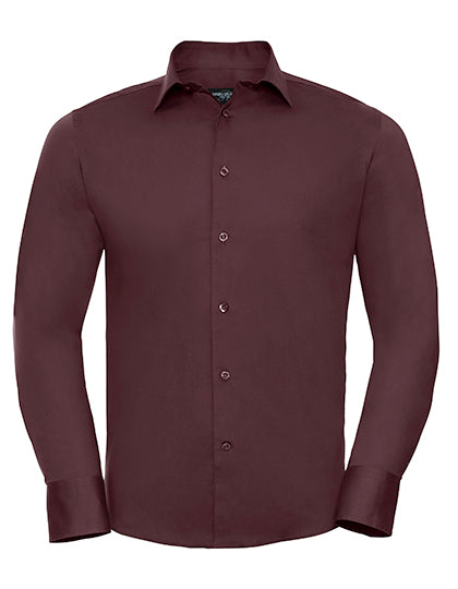 Men´s Long Sleeve Fitted Stretch Shirt (Z946)