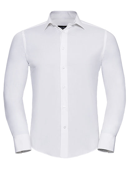 Men´s Long Sleeve Fitted Stretch Shirt (Z946)