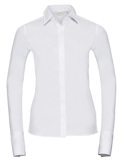 Ladies´ Long Sleeve Fitted Ultimate Stretch Shirt (Z960F)