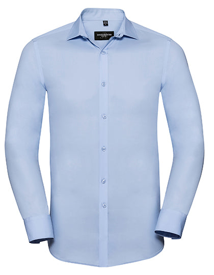 Men´s Long Sleeve Fitted Ultimate Stretch Shirt (Z960)