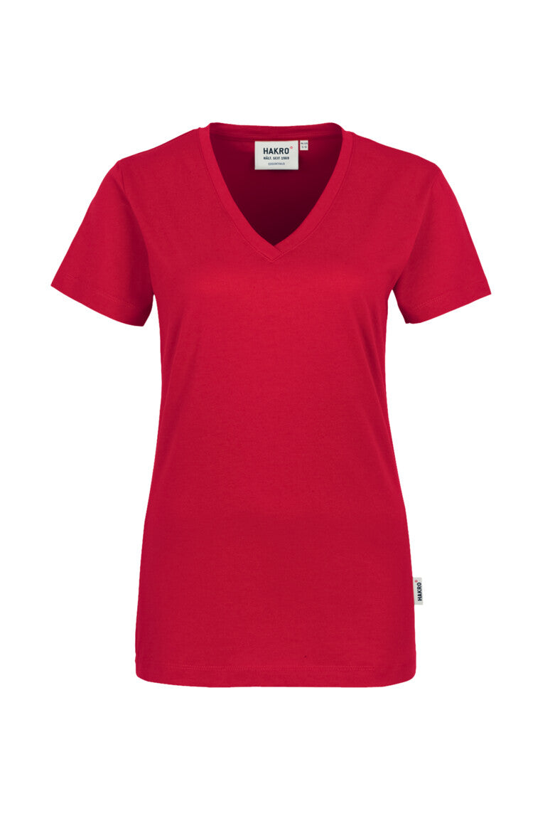 HAKRO Damen V-Shirt Classic (0126)