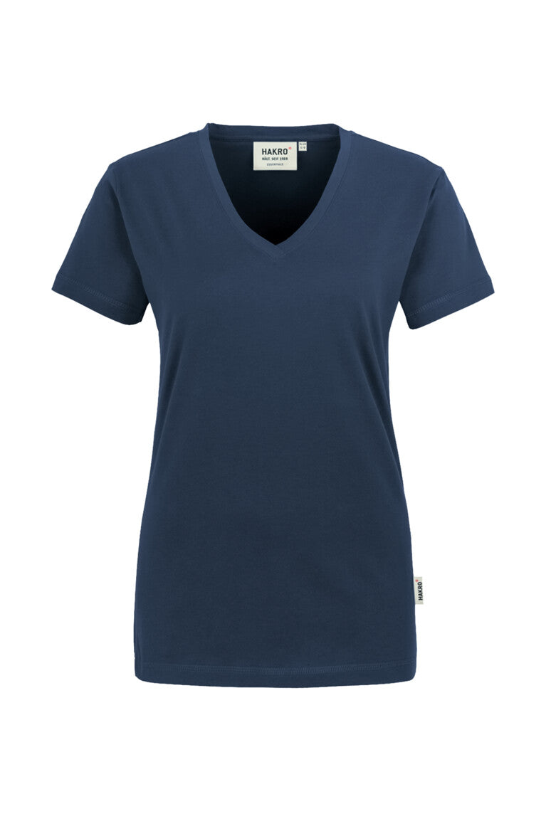 HAKRO Damen V-Shirt Classic (0126)