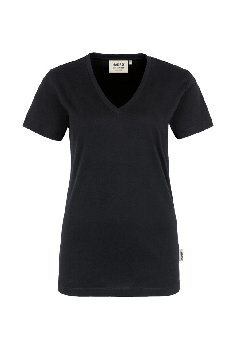 HAKRO Damen V-Shirt Classic (0126)