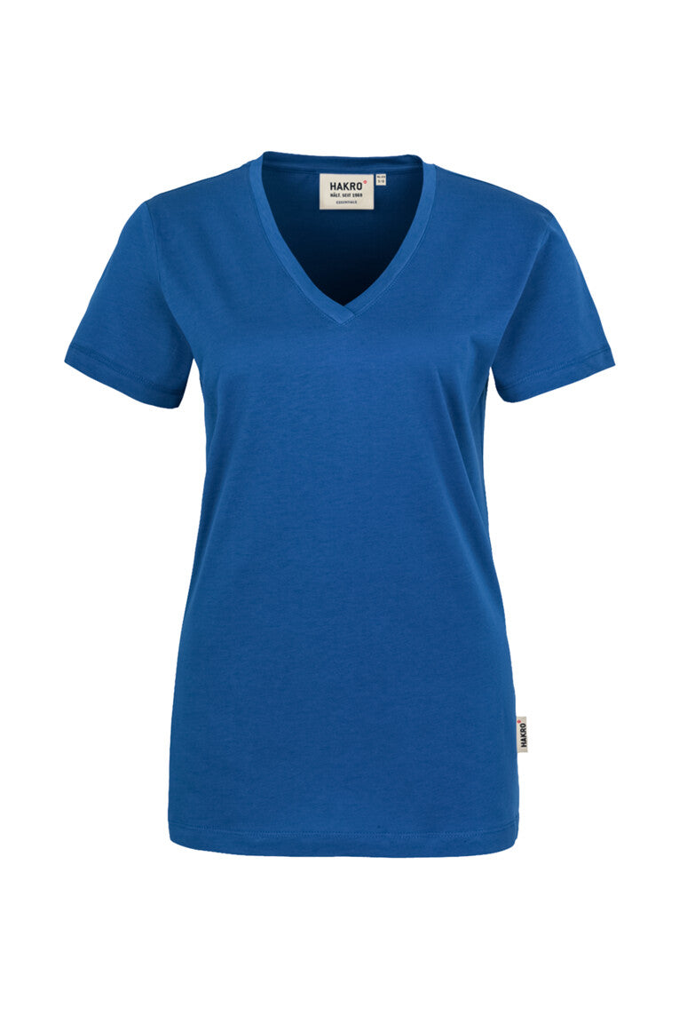 HAKRO Damen V-Shirt Classic (0126)