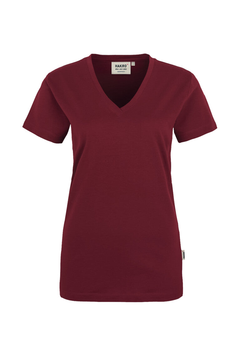 HAKRO Damen V-Shirt Classic (0126)