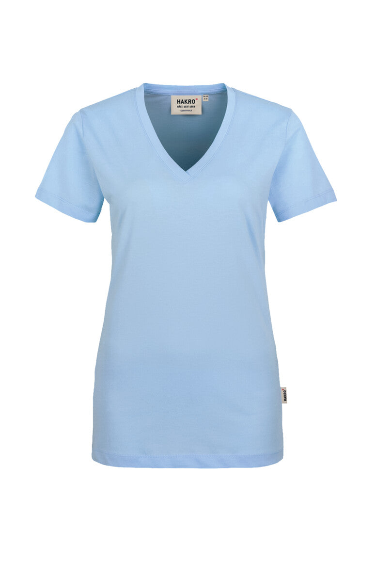 HAKRO Damen V-Shirt Classic (0126)
