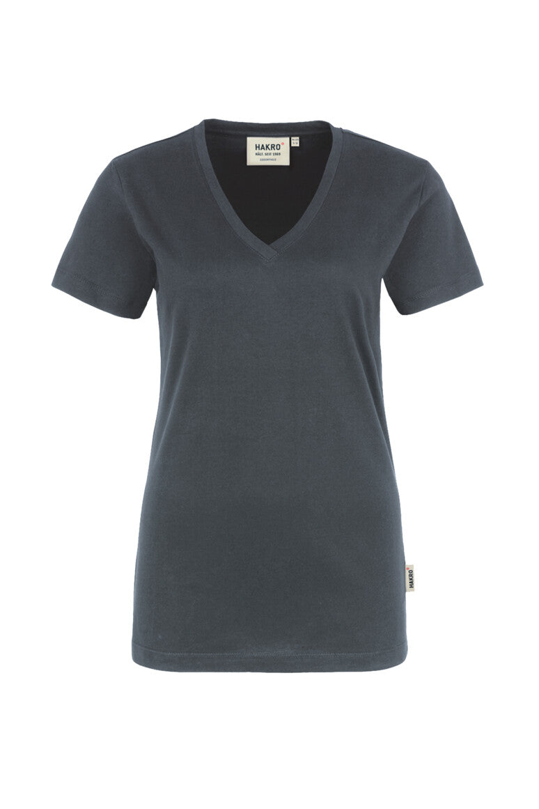 HAKRO Damen V-Shirt Classic (0126)