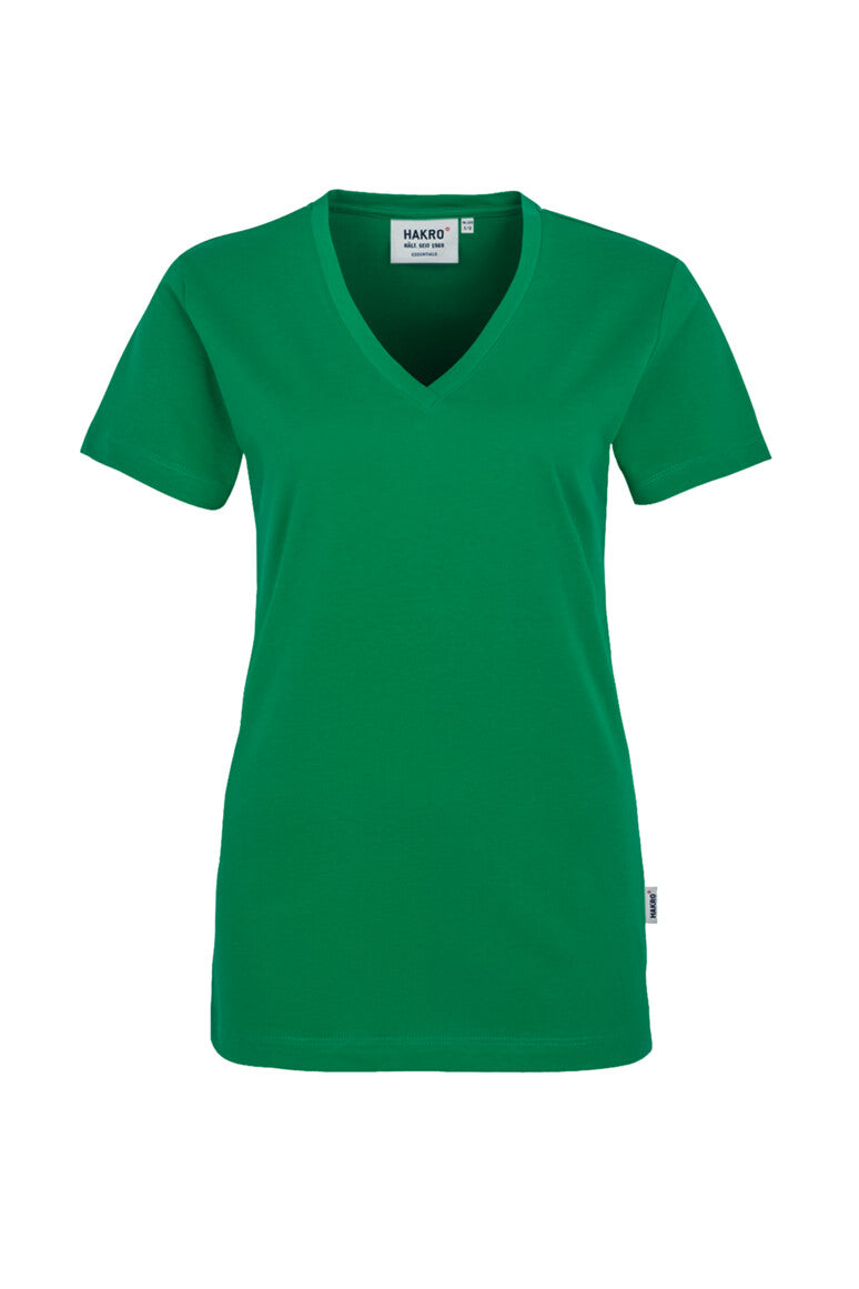 HAKRO Damen V-Shirt Classic (0126)
