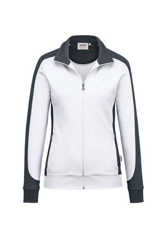 HAKRO Damen Sweatjacke Contrast MIKRALINAR® (0277)