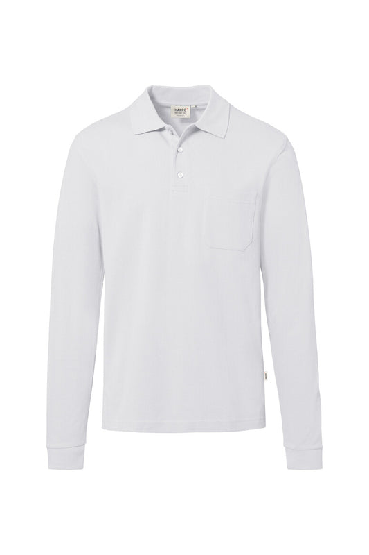 HAKRO Pocket-Longsleeve-Polo MIKRALINAR® ECO (0817)